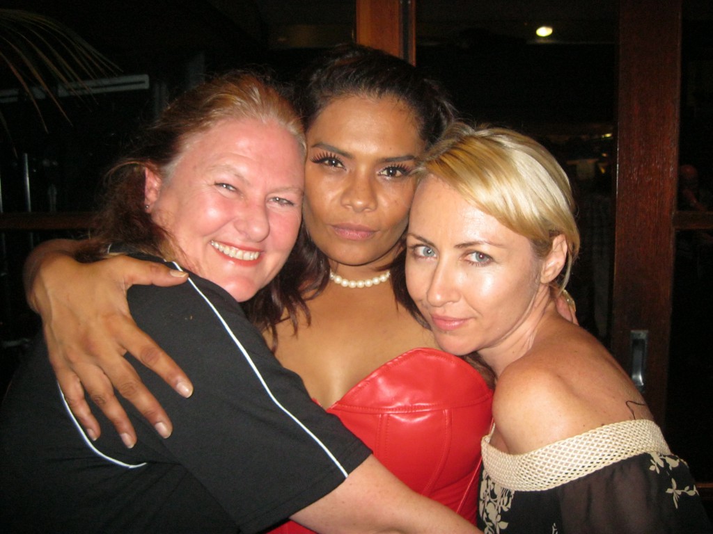 With Lisa and Mouche - Wrap Party, 'Gods of Wheat Street'